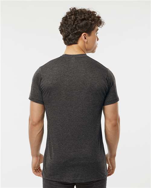 Heather Graphite Poly-Rich T-Shirt - 241