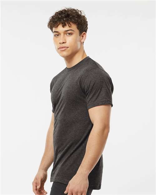 Heather Graphite Poly-Rich T-Shirt - 241