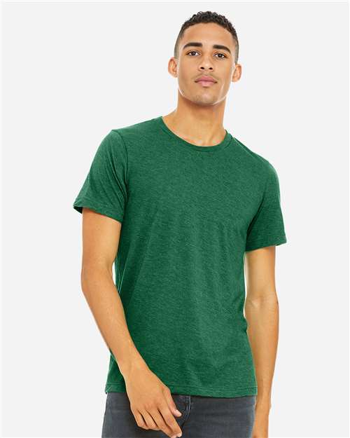 Heather Grass Green CVC Jersey Tee - 3001CVC
