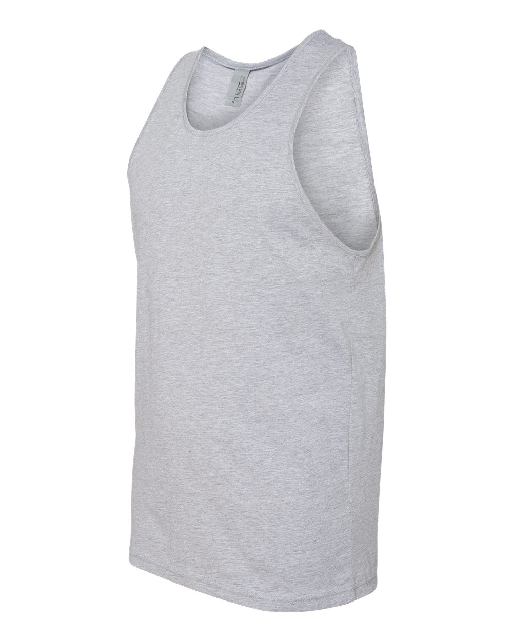 Heather Grey Cotton Muscle Tank - 3633