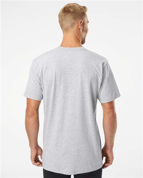 Heather Grey Fine Jersey Tee - 2001
