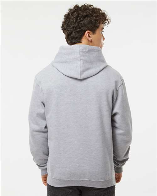 Heather Grey Fleece Hooded Sweatshirt - 320