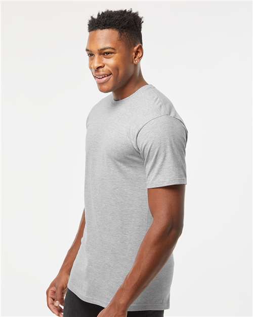 Heather Grey Heavyweight Jersey T-Shirt - 290
