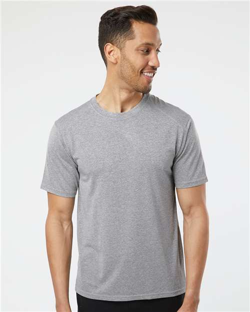 Heather Grey Islander Performance T-Shirt - 200
