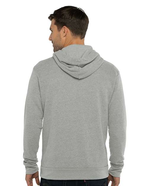 Heather Grey Laguna Sueded Hoodie - 9304