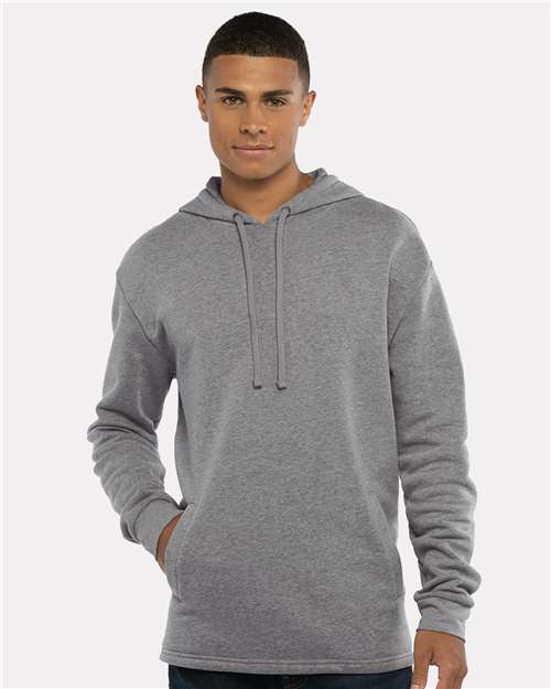 Heather Grey Malibu Welt Pocket Hoodie - 9300