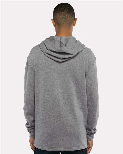 Heather Grey Malibu Welt Pocket Hoodie - 9300