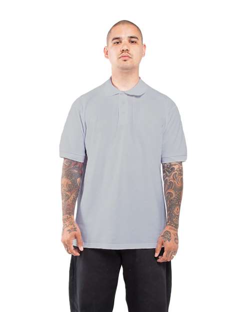 Heather Grey Polo - SHCP