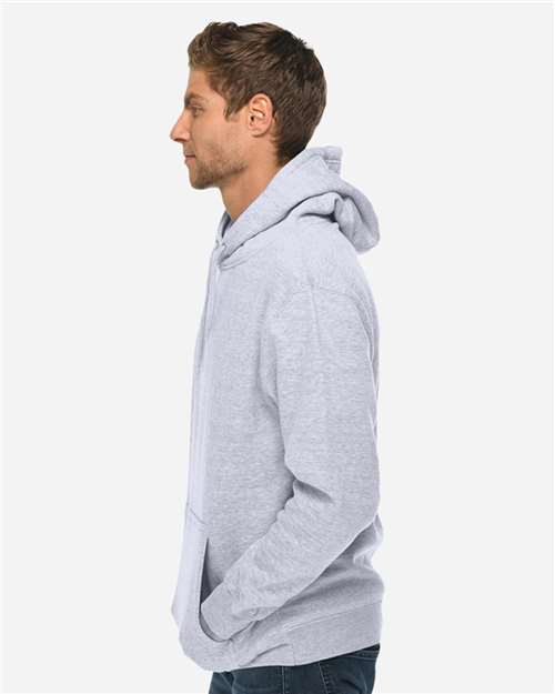 Heather Grey Premium Pullover Hooded Sweatshirt - LS14001