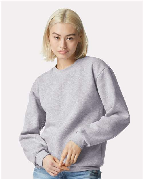 Heather Grey ReFlex Fleece Crewneck Sweatshirt - RF496