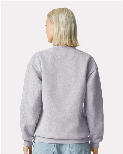 Heather Grey ReFlex Fleece Crewneck Sweatshirt - RF496