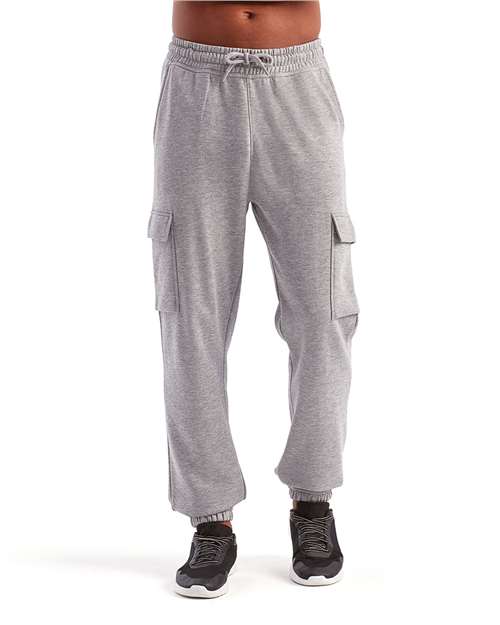 Heather Grey Riley Cargo Jogger - TD604
