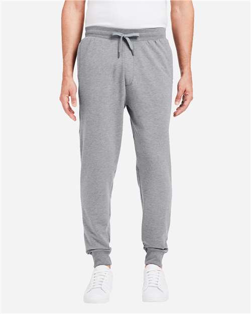 Heather Grey Varsity Joggers - TM764