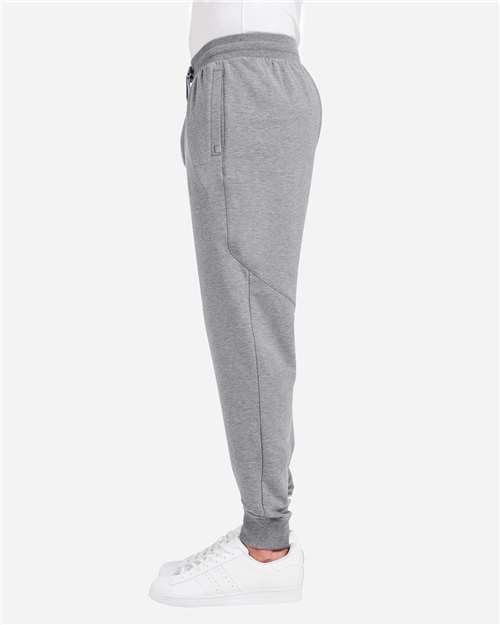 Heather Grey Varsity Joggers - TM764