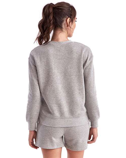 Heather Grey Women's Billie Side-Zip Sweatshirt - TD600