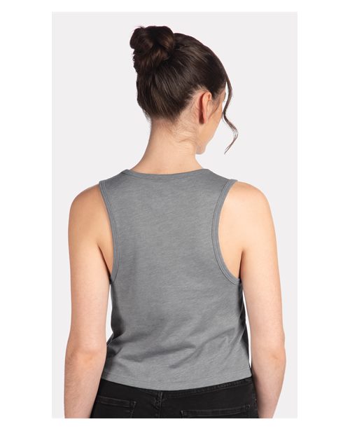 Heather Grey Women's Festival Crop Tank - 5083