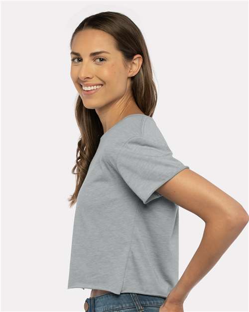 Heather Grey Women's Festival Crop Top - 5080
