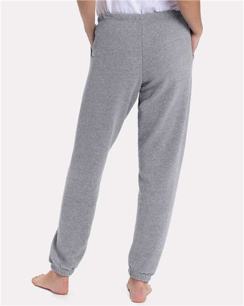 Heather Grey Women's Laguna Sueded Sweatpants - 9884