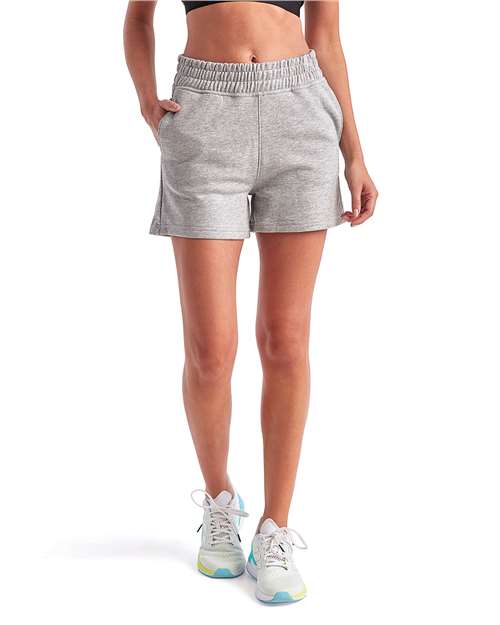 Heather Grey Women's Maria Jogger Shorts - TD062