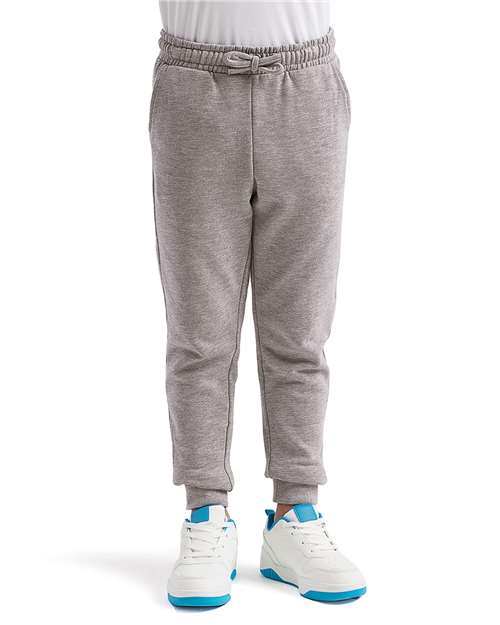 Heather Grey Youth Ashley Joggers - TD55B
