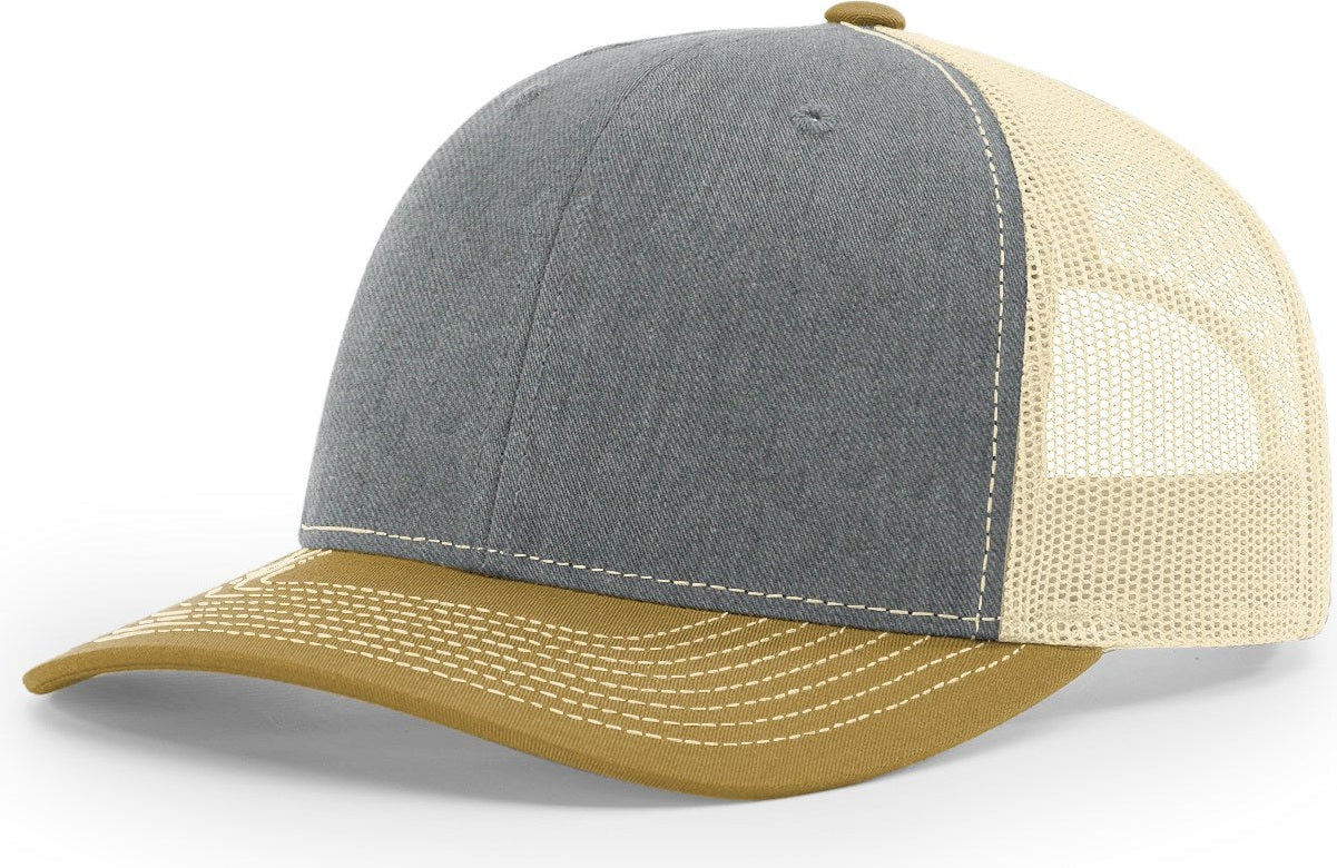Heather Grey/Birch/Amber Gold Trucker