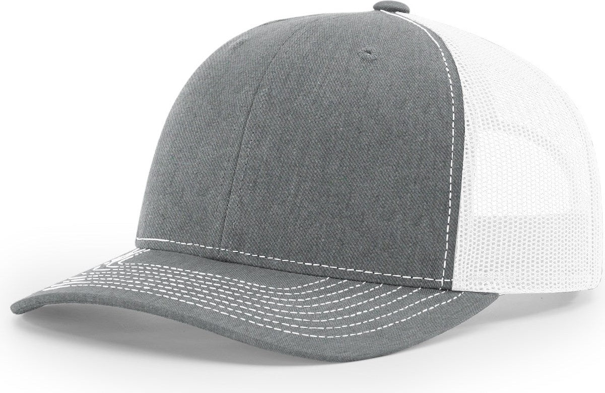 Heather Grey/White 112+ R-Flex Adjustable Trucker