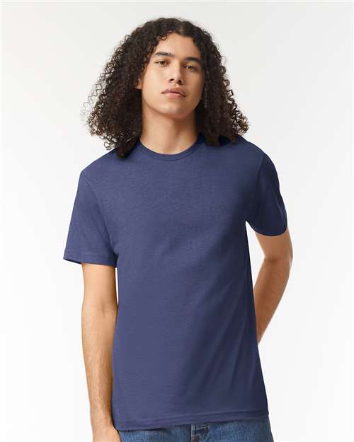 Heather Indigo CVC Tee - 2001CVC