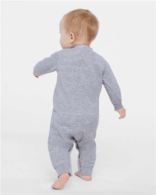 Heather Infant Fleece One-Piece - 4447