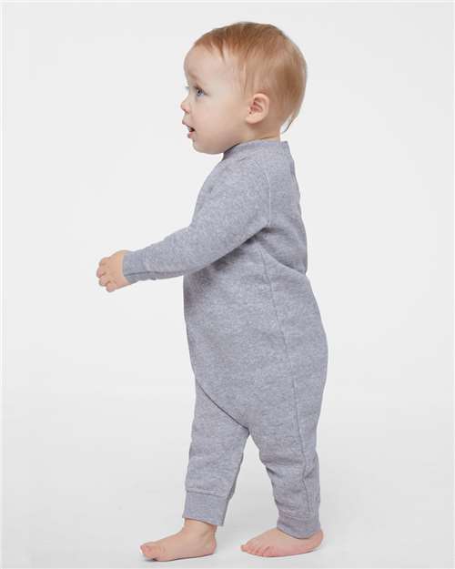 Heather Infant Fleece One-Piece - 4447