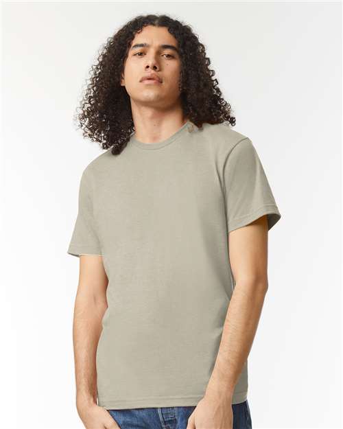 Heather Khaki CVC Tee - 2001CVC