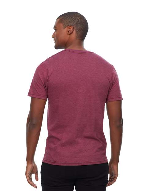 Heather Maroon Epic CVC T-Shirt - T1001