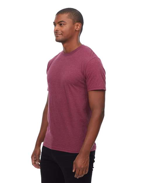 Heather Maroon Epic CVC T-Shirt - T1001