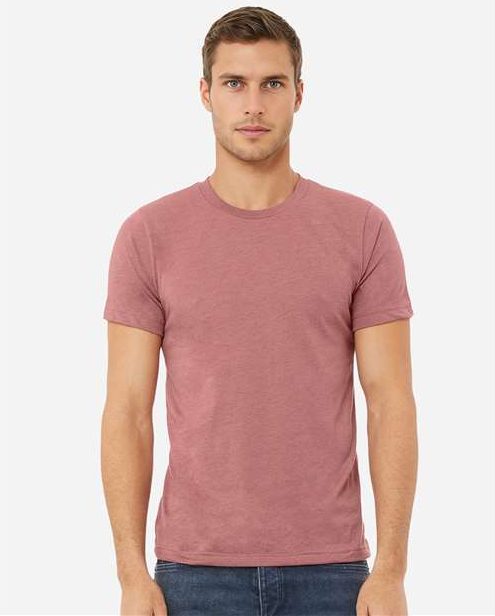 Heather Mauve CVC Jersey Tee - 3001CVC