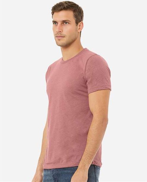 Heather Mauve CVC Jersey Tee - 3001CVC