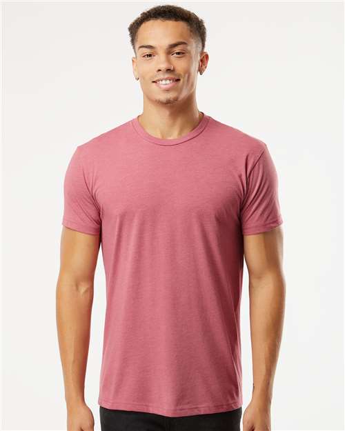 Heather Mauve CVC T-Shirt - 6210