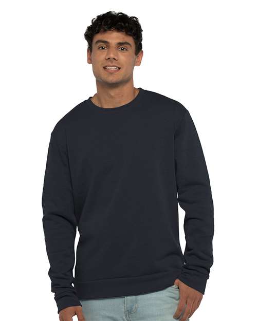 Heather Midnight Navy Malibu Crewneck Sweatshirt - 9002