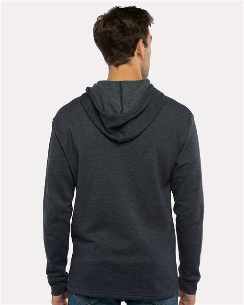 Heather Midnight Navy Malibu Welt Pocket Hoodie - 9300