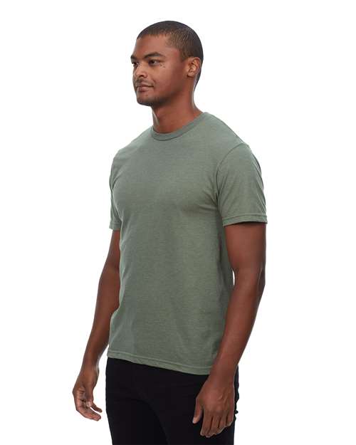 Heather Military Green Epic CVC T-Shirt - T1001