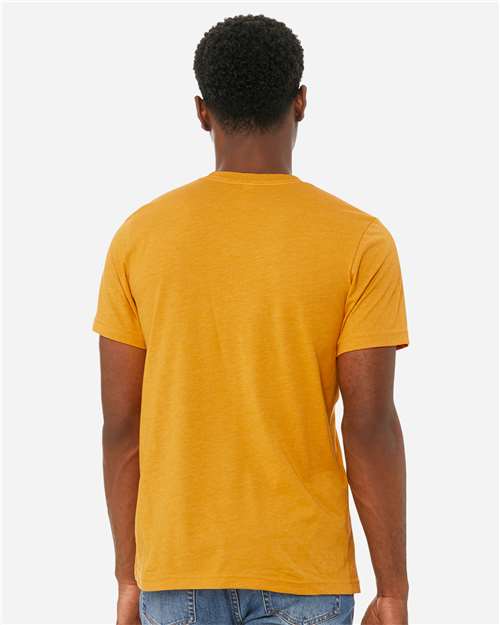 Heather Mustard CVC Jersey Tee - 3001CVC