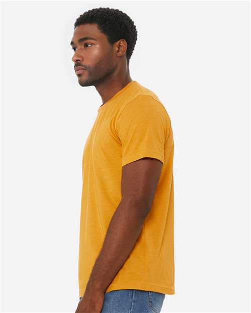 Heather Mustard CVC Jersey Tee - 3001CVC