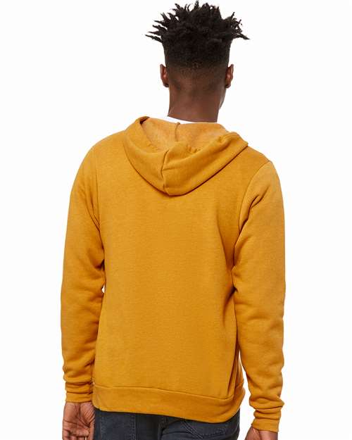 Heather Mustard Sponge Fleece Full-Zip Hoodie - 3739