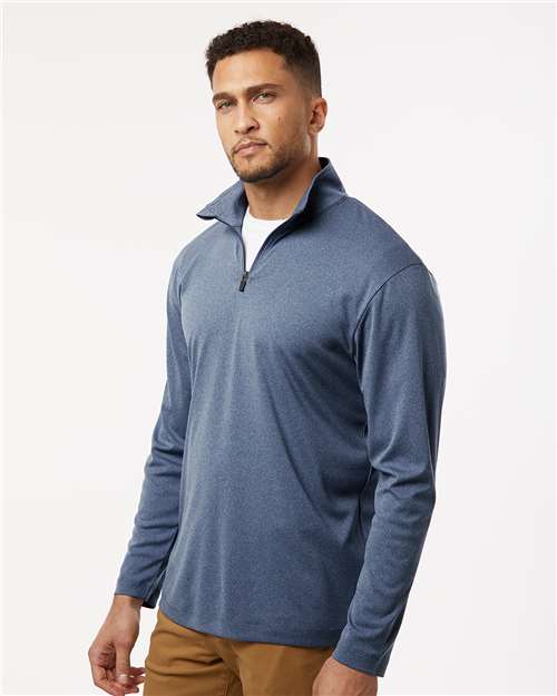 Heather Navy Pro-Lock Performance Quarter-Zip Pullover - 41870