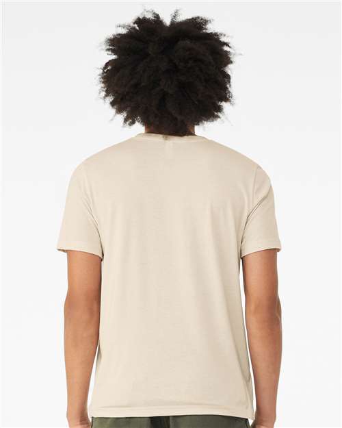 Heather Oatmeal CVC Jersey Tee - 3001CVC