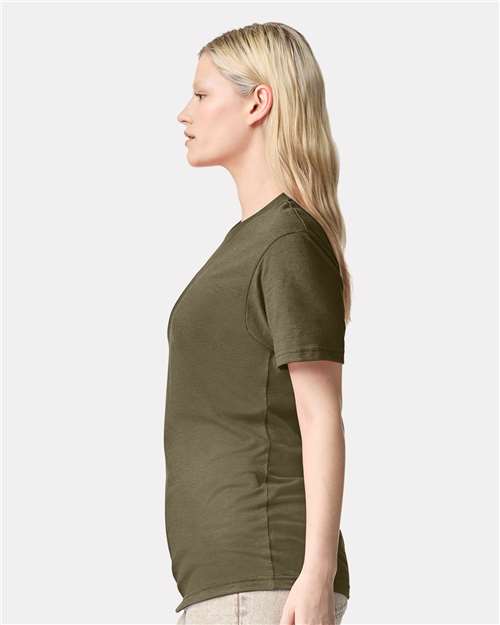 Heather Olive CVC Tee - 2001CVC