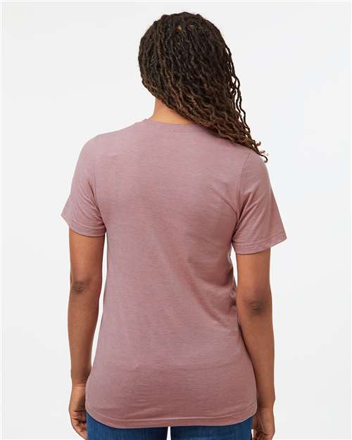 Heather Orchid Combed CVC T-Shirt - 602CVC
