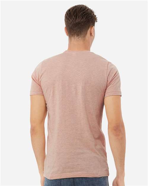 Heather Prism Peach CVC Jersey Tee - 3001CVC