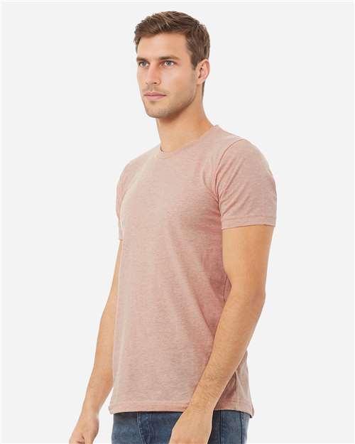 Heather Prism Peach CVC Jersey Tee - 3001CVC