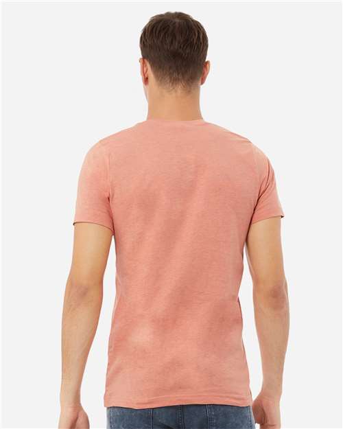 Heather Prism Sunset CVC Jersey Tee - 3001CVC