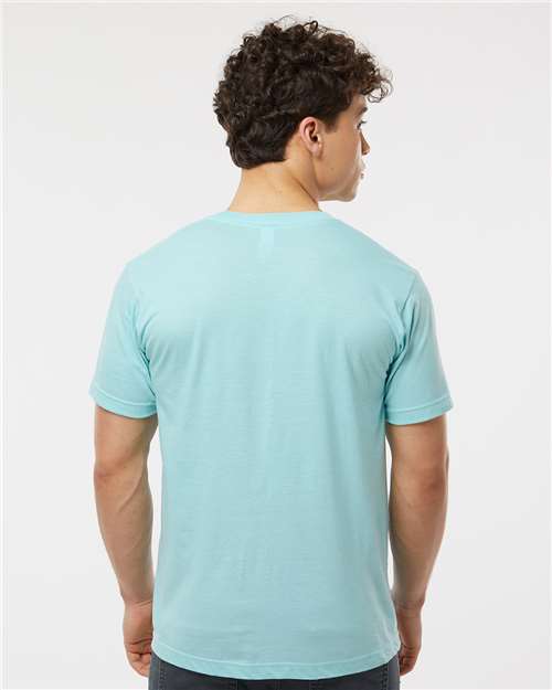 Heather Purist Blue Fine Jersey T-Shirt - 202