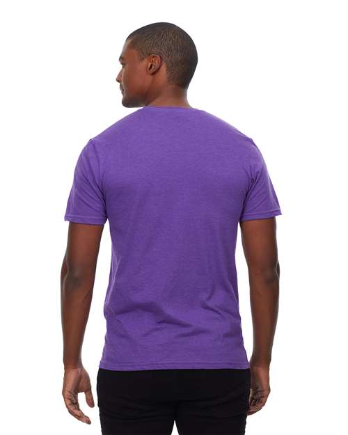 Heather Purple Epic CVC T-Shirt - T1001